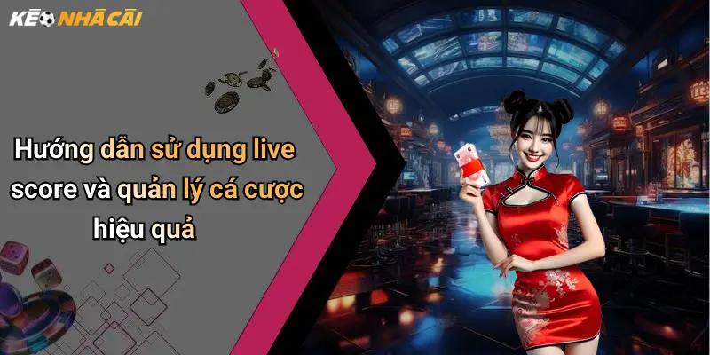 Hướng dẫn sử dụng live score và quản lý cá cược hiệu quả