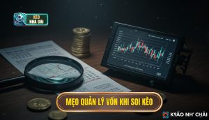 mẹo quản lý vốn khi soi kèo