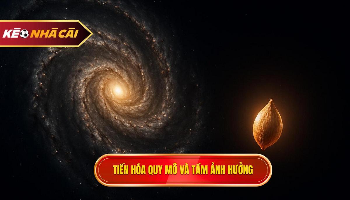 Sự tiến hóa của quy mô và tầm ảnh hưởng toàn cầu