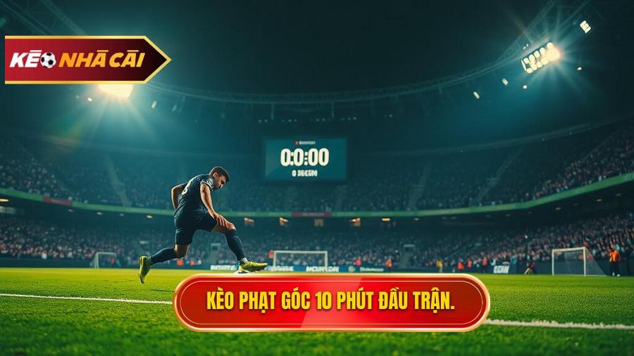 1. Hiểu rõ về Kèo cược đội nhận quả phạt góc trong 10 phút đầu