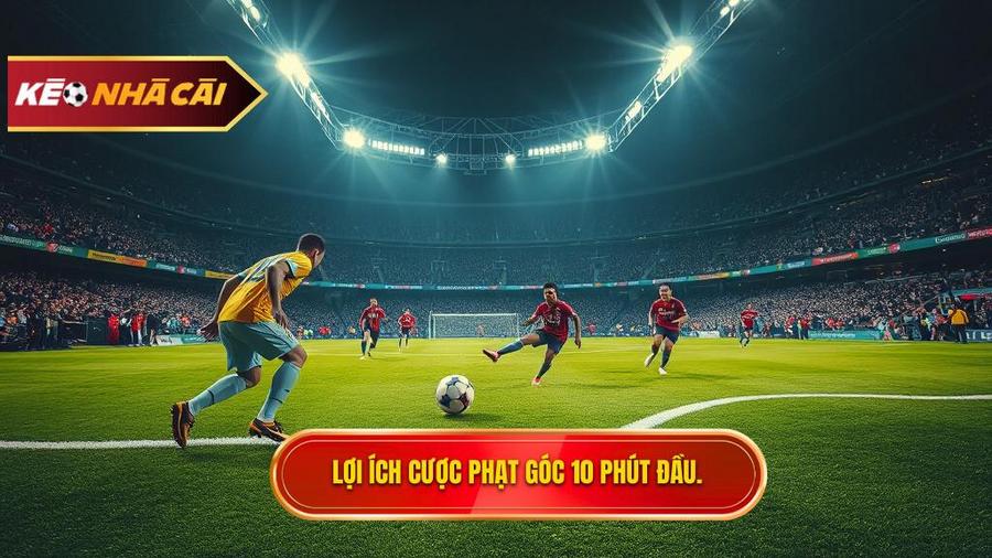 Tại sao nên chọn Kèo cược đội nhận quả phạt góc trong 10 phút đầu?