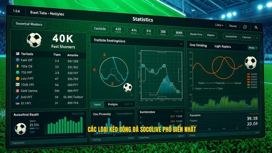 Phân tích các loại kèo bóng đá Socolive phổ biến nhất hiện nay