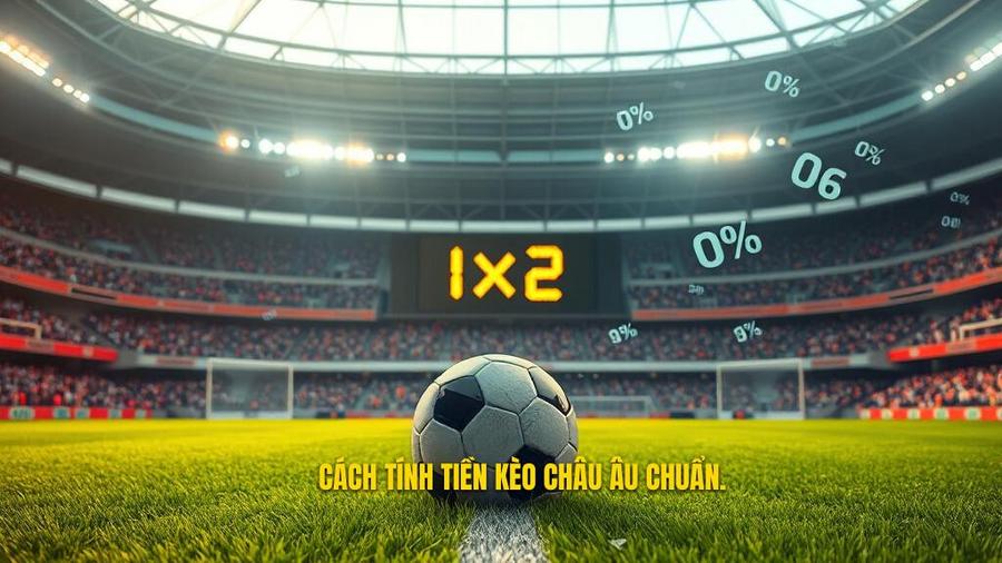 Cách tính tiền trong kèo bóng đá Châu Âu