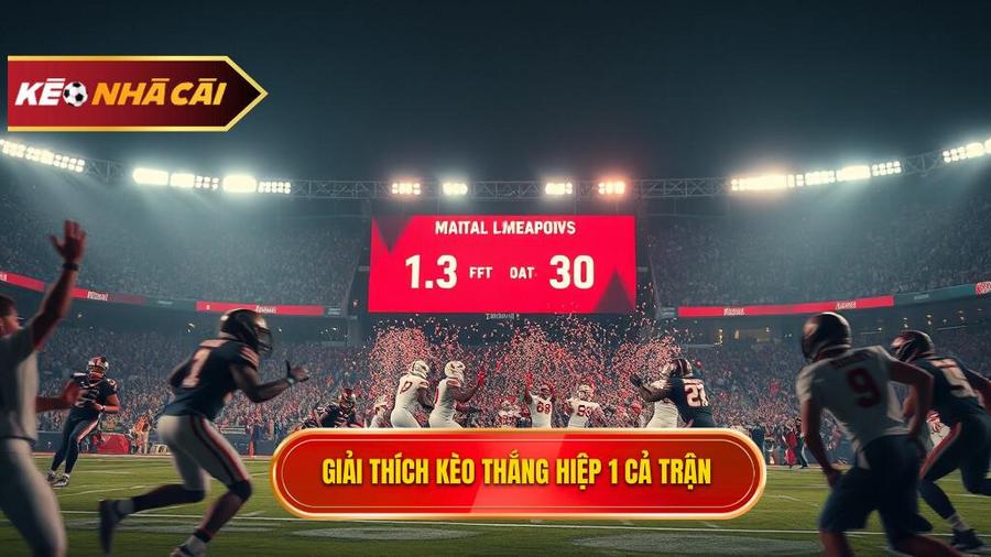 Kèo thắng hiệp 1 thắng cả trận là gì?
