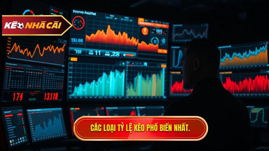 Các loại tỷ lệ kèo phổ biến cần theo dõi 24/7
