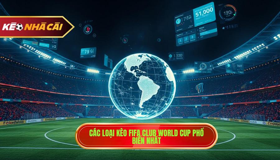 2. Các loại kèo FIFA Club World Cup phổ biến nhất