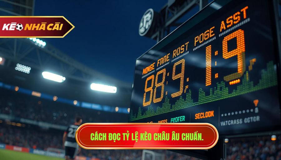 3. Cách đọc tỷ lệ kèo châu Âu chuẩn.